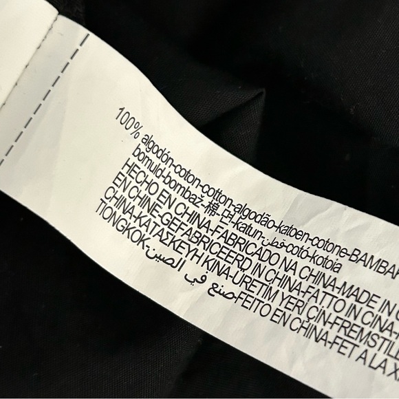 Zara Poplin Blouse with Tie XL - Picture 7 of 11